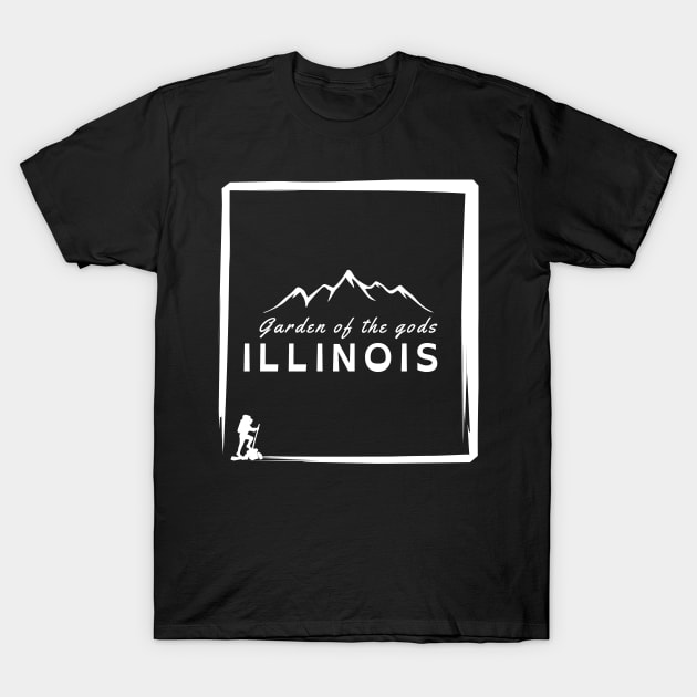 Garden of the gods, Illinois T-Shirt by TeeText